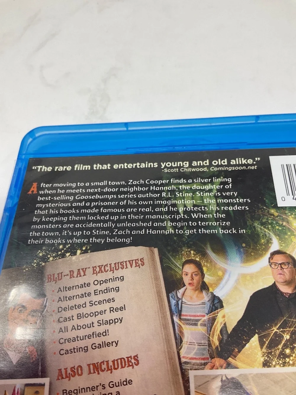 Blu Ray - JackBlack Goosebumps. V 253